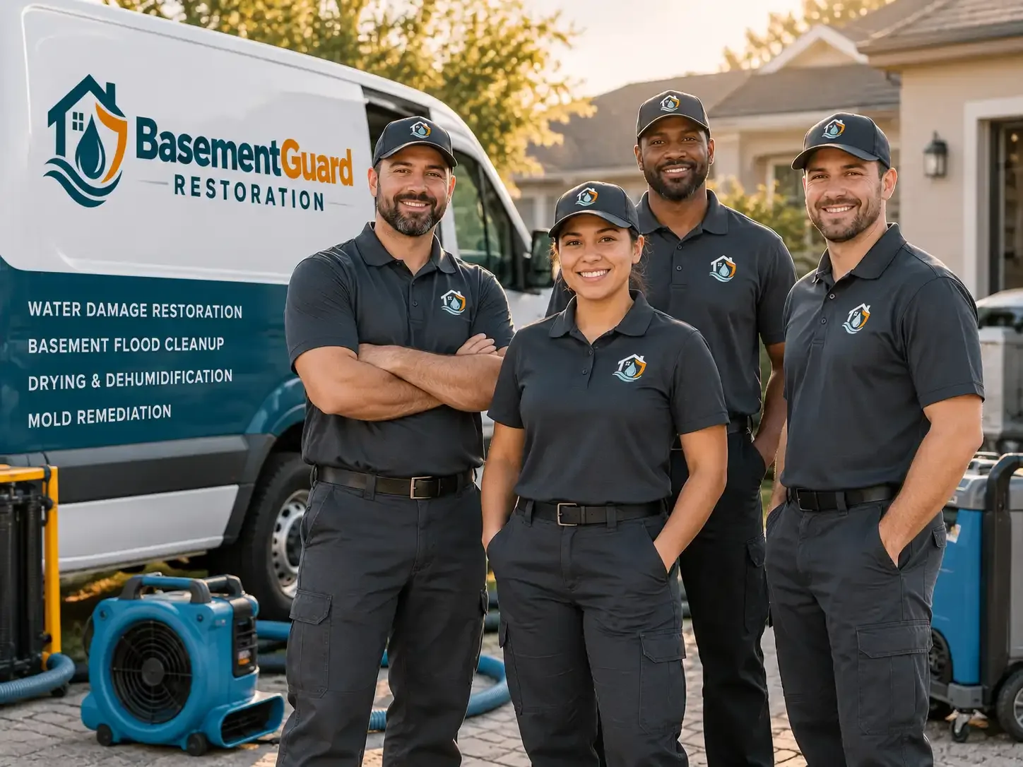 Basement Water Damage Restoration company in Warnock, OH